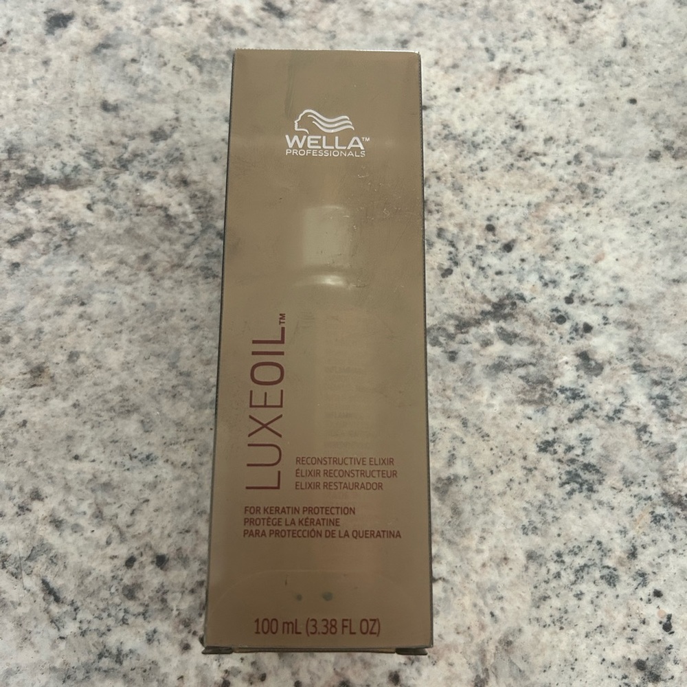Wella LUXEOIL Reconstructive Elixer Keratin Protection
